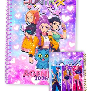Agenda Fechada Las Guerreras K-pop 2026 Lila Rayas