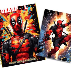 Deadpool Colorear