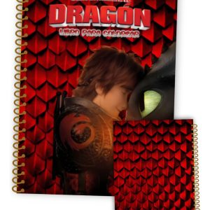 Libro Para Colorear Como Entrenar A Mi Dragon