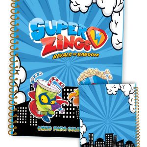 Super Zings tapa azul