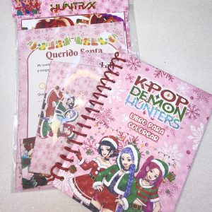 Kit carta a Santa + Libro Las Guerreras Kpop